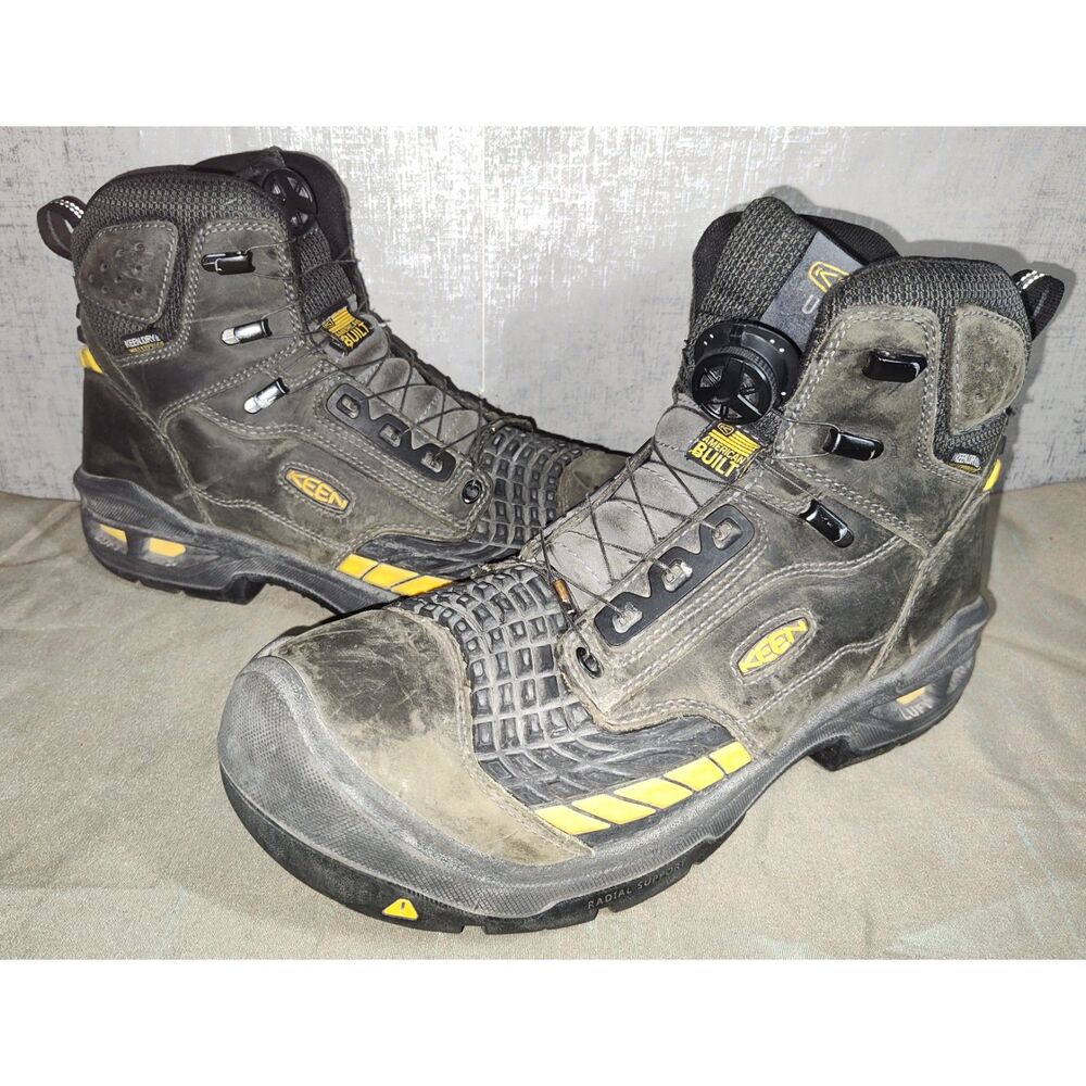Keen Utility Troy Waterproof Work Boots Sz 10.5D